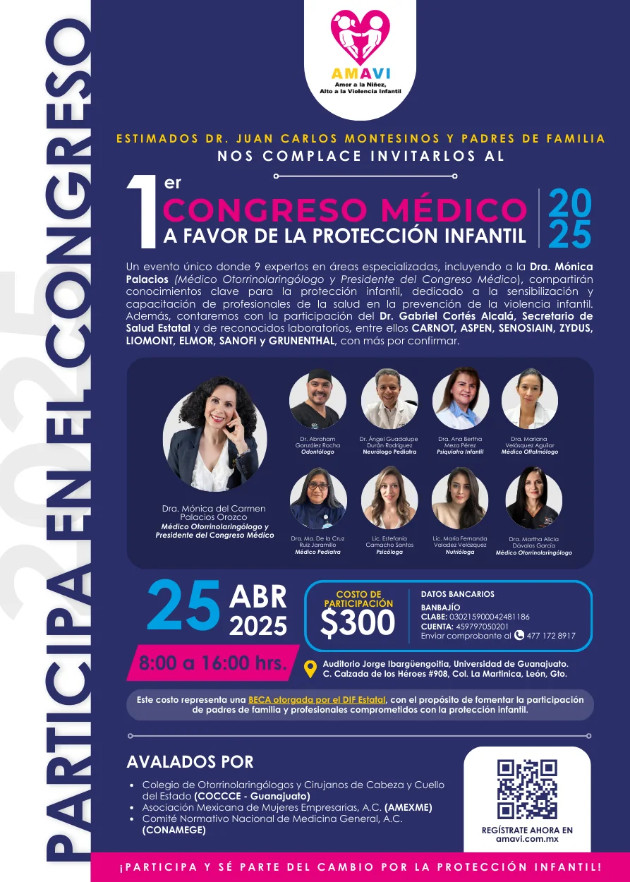 Invitación al congreso para el DIF Estatal